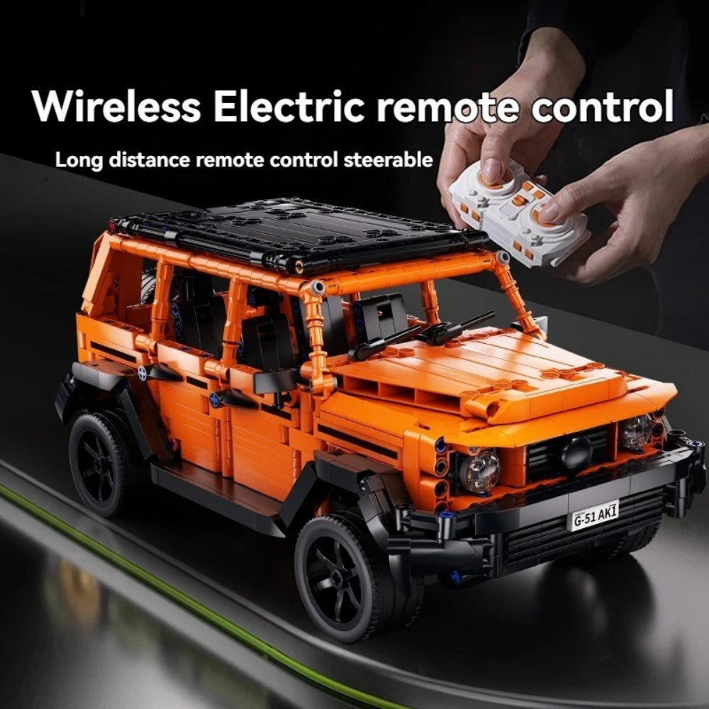RoboRider RC Car Toy – Building Remote Control Toy for Kids
