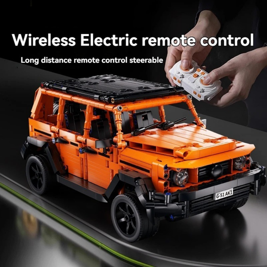 RoboRider RC Car Toy – Building Remote Control Toy for Kids