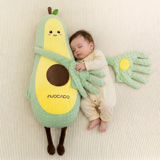 SleepHug Fruit & Veggie Baby Sleep Pillow Plush – Musical Cuddle Toy 65 cm
