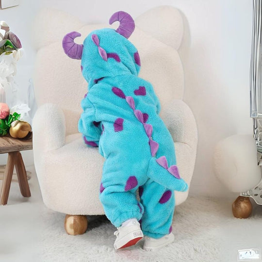 Milo & Moon Animal Jumpsuit – Baby & Toddler Soft One-Piece
