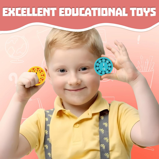 Milo & Moon Math Fidget Spinners – Educational Kids Toy