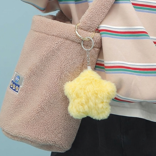 Elvirae — Star Keychain Plush Toy