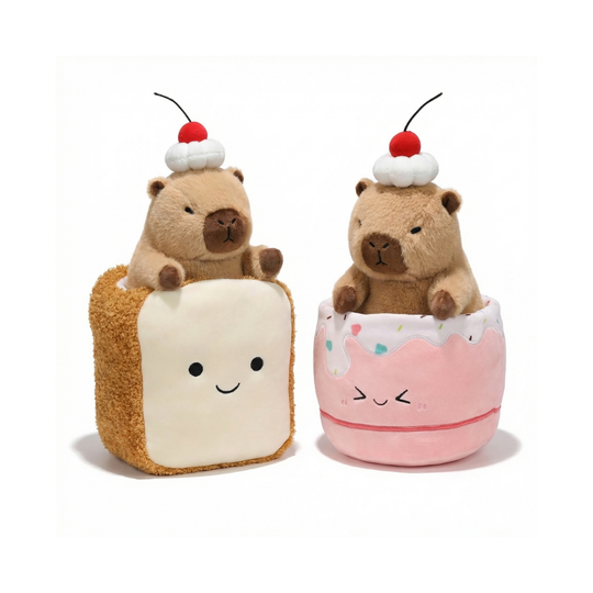CuteCapybara Plush Toy – Soft Stuffed Capybara for Kids & Toddlers