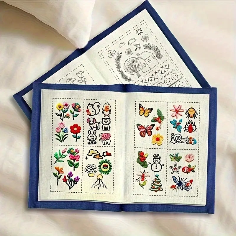 StitchBook Embroidery Kit – DIY Sewing Set for Beginners