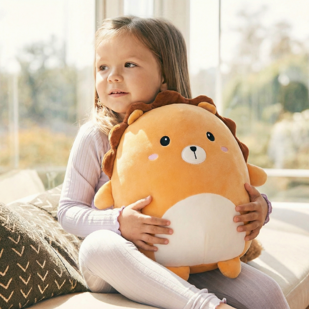 Mavi Lion Plush Toy – Soft Stuffed Animal for Kids