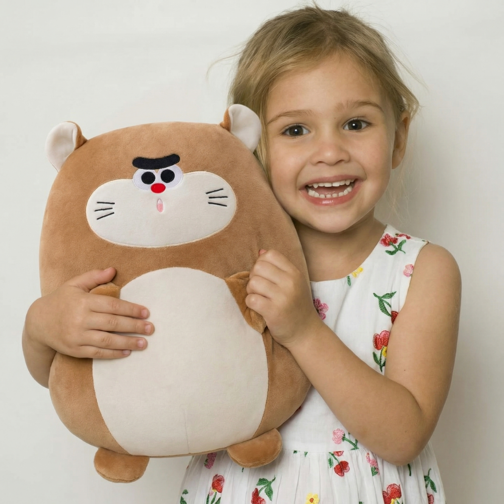 Iri Warm Beaver Plush Toy – Soft Stuffed Animal for Kids