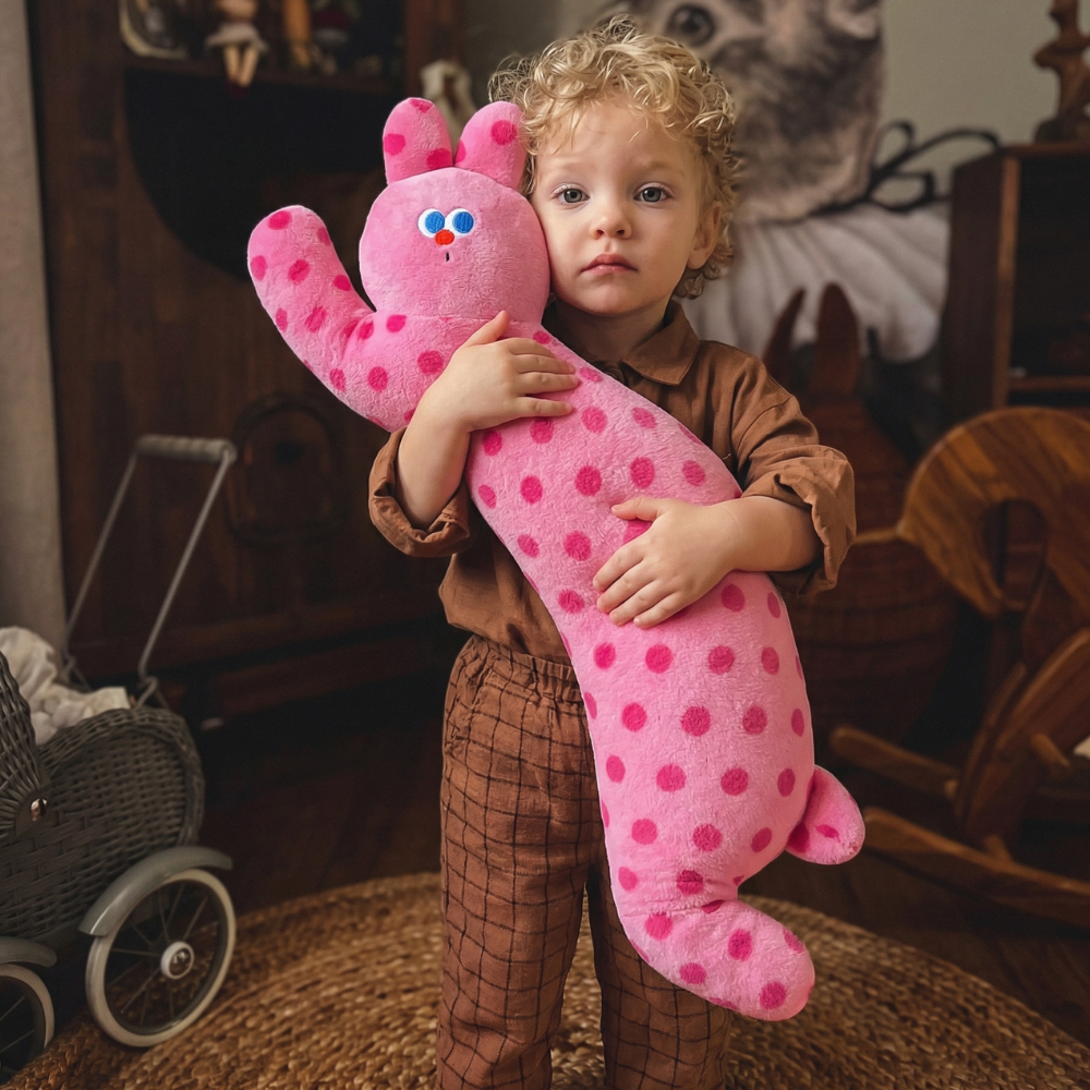 Serafina Spotty Bunny Plush Toy – Soft Stuffed Bunny for Babies & Toddlers