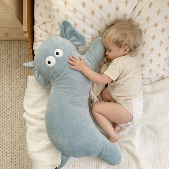 Noelia Smiley Elephant Plush Toy – Soft Stuffed Elephant for Babies & Toddlers