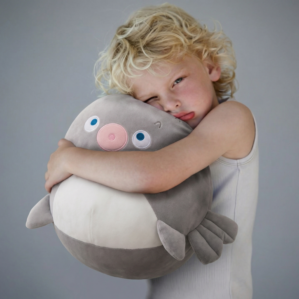 Hila Chubby Pufferfish Plush Toy – Soft Stuffed Animal for Kids