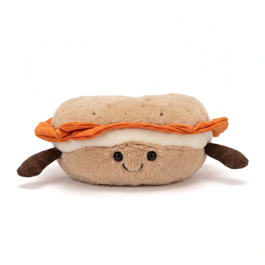 SnackBuddies Food Plush Toy Collection – Cute Novelty Soft Toy Set