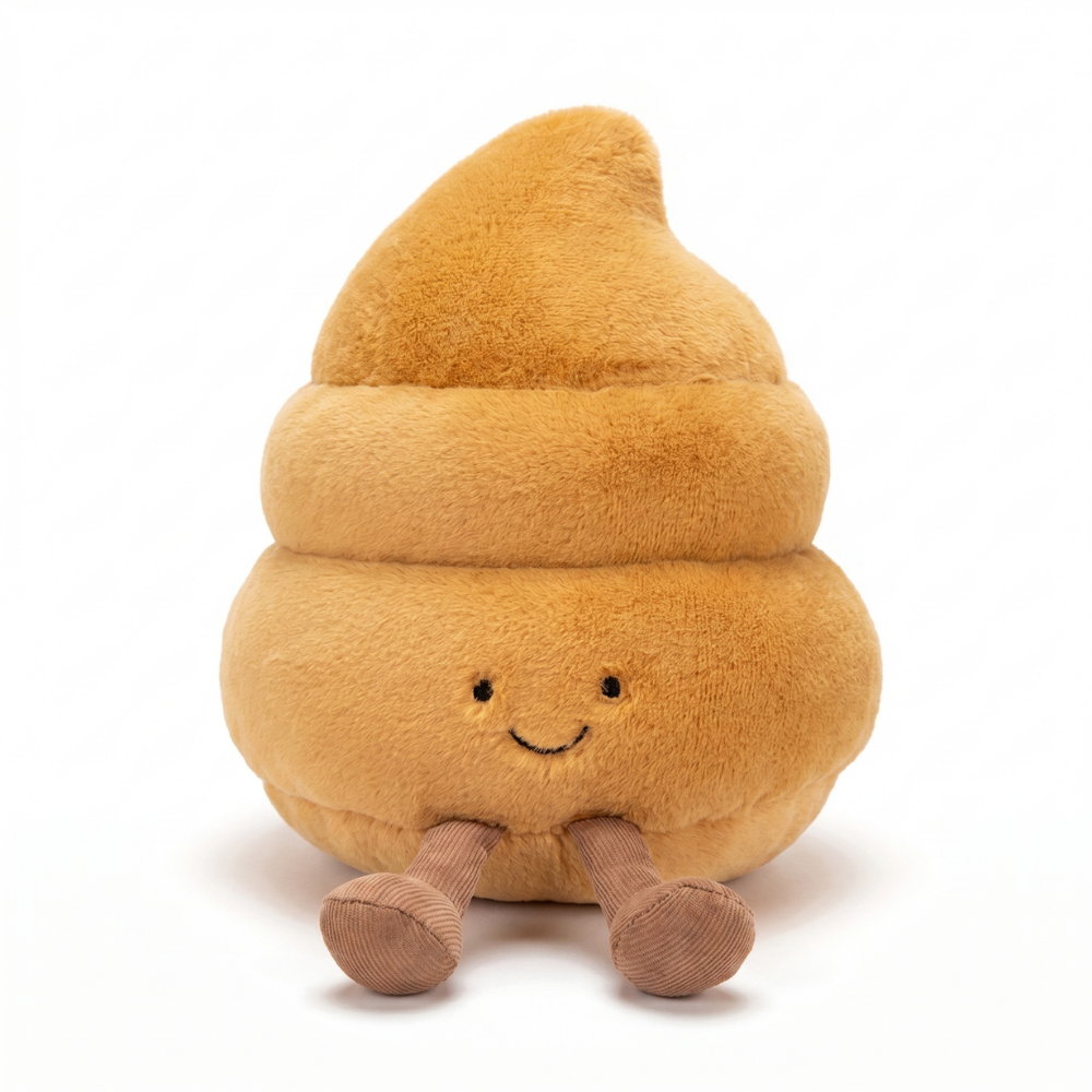 Toilet Buddies Funny Bathroom Plush Toy Set – Novelty Gift