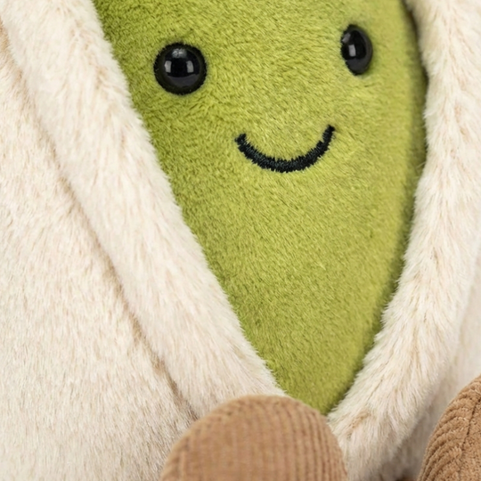 NuttyPals Plush Toy – Soft Stuffed Pistachio Toy for Kids & Toddlers