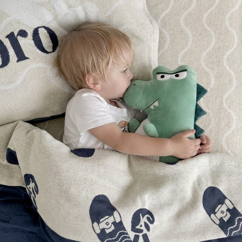 Donatella Crocodile Plushie — Stuffed Animal, Kids Toy