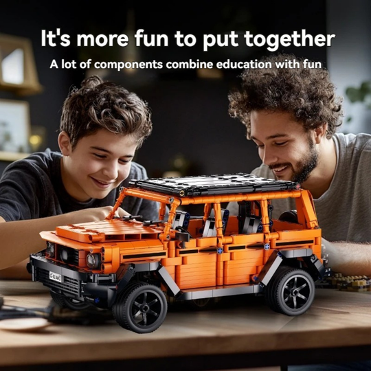 RoboRider RC Car Toy – Building Remote Control Toy for Kids