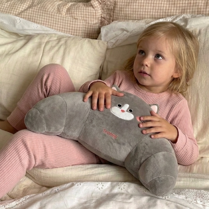Una Cozy Cat Plush Toy – Soft Stuffed Cat for Babies & Toddlers