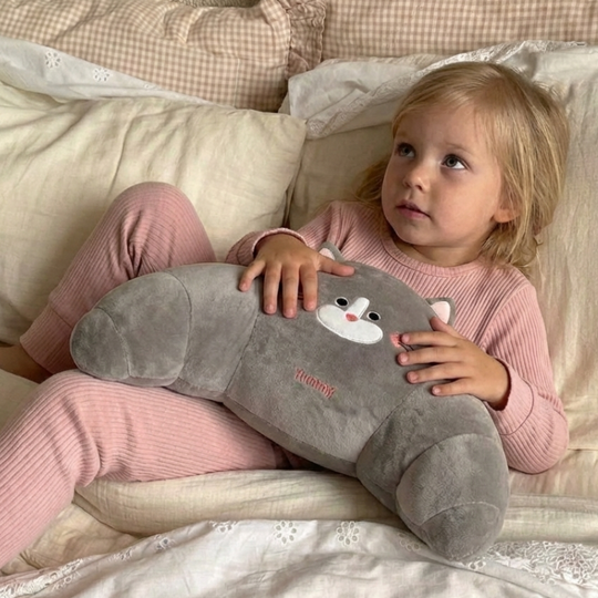 Una Cozy Cat Plush Toy – Soft Stuffed Cat for Babies & Toddlers