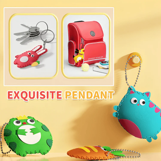 Milo & Moon 3D Embroidery Craft Kit – Kids Sewing Toy Set