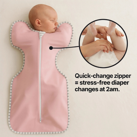 Milowrap Arms-Up Baby Swaddle –  Sleeping Bag for Newborns