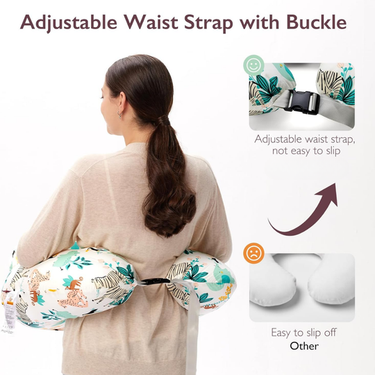 CuddleNest – Adjustable Nursing Pillow