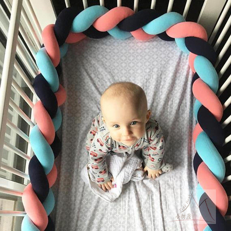 DreamWeave Baby Bumper – Soft Crib Bumper for Babies & Toddlers
