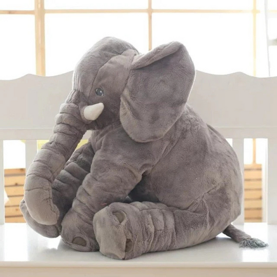 TeddyTrompa Plush Toy – Soft Stuffed Elephant Pillow for Kids & Toddlers