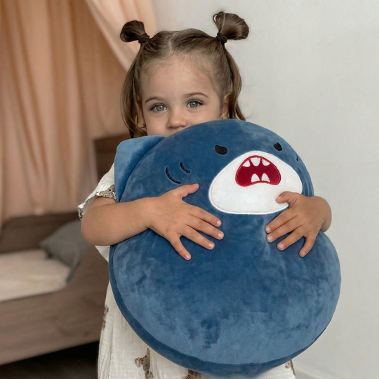 Halina Mad Shark Plush Toy – Soft Stuffed Animal for Kids