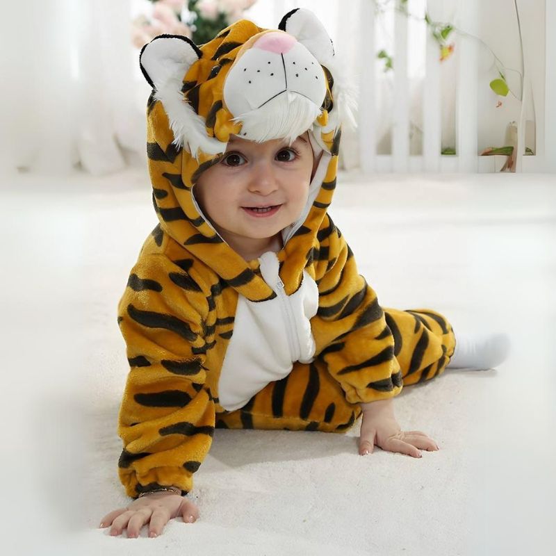 Milo & Moon Animal Jumpsuit – Baby & Toddler Soft One-Piece