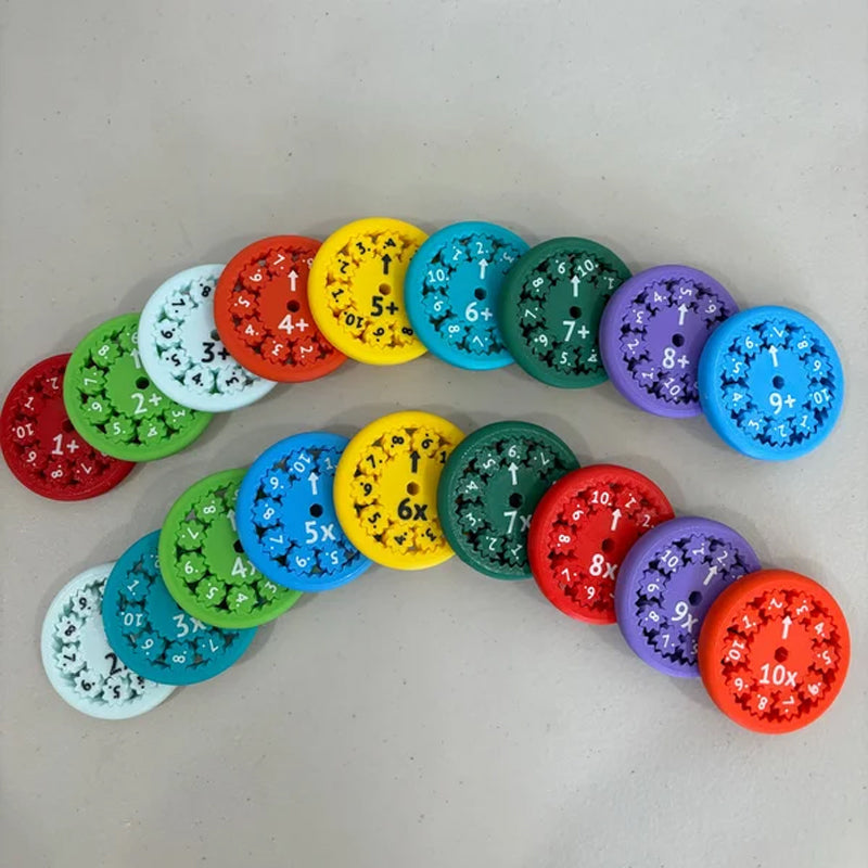 Milo & Moon Math Fidget Spinners – Educational Kids Toy