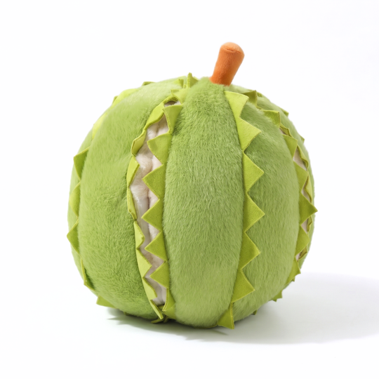 DurianCuddle Durian Fruit Plush Toy – Novelty Opening Cushion Soft Toy