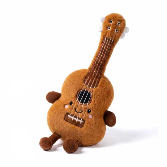 StringCuddle Guitar & Pipa Plush Toy – Large Soft Musical Stuffed Toy