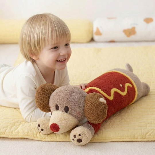Levin Dachshund Plush Toy – Soft Stuffed Dog for Kids & Toddler Toy