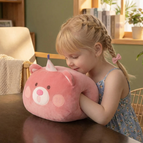 Yarae Bear Hand Warmer Plush Toy – Soft Kids Toy for Warm Comfort