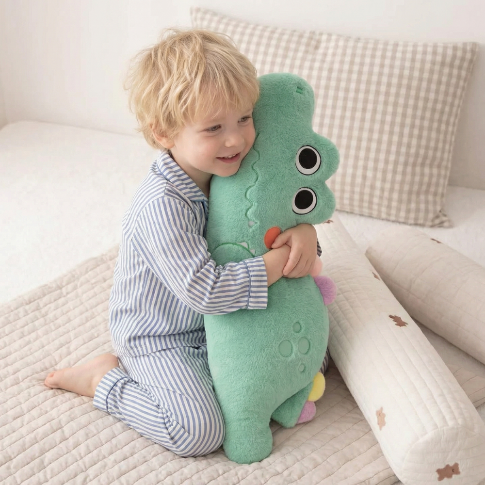 Jonas Elongated Crocodile Plush Toy – Soft Stuffed Animal for Kids