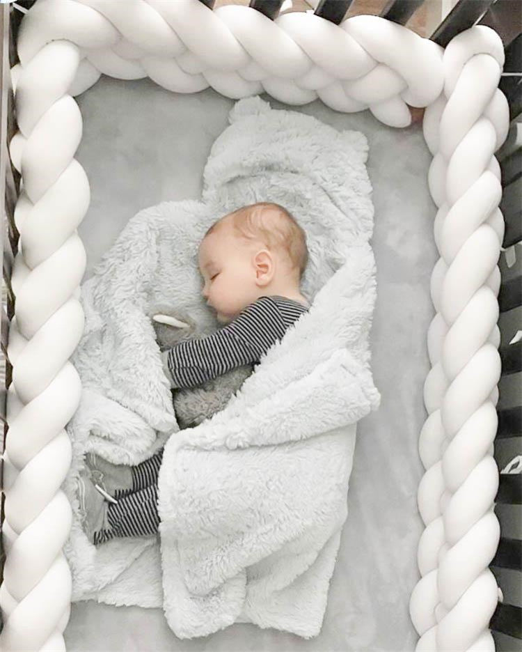 DreamWeave Baby Bumper – Soft Crib Bumper for Babies & Toddlers
