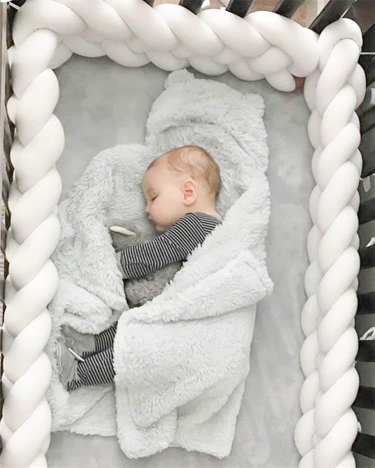 DreamWeave Baby Bumper – Soft Crib Bumper for Babies & Toddlers