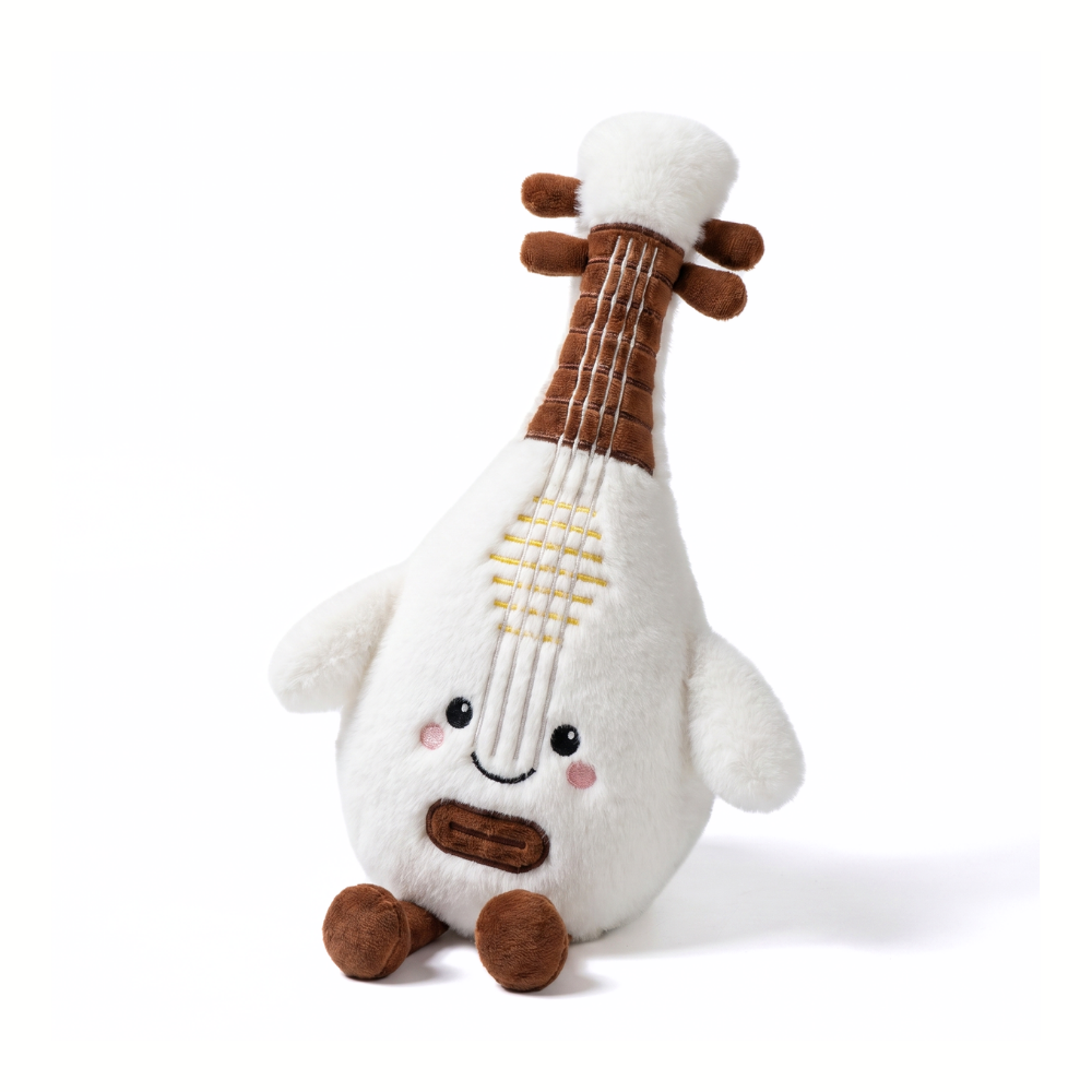 StringCuddle Guitar & Pipa Plush Toy – Large Soft Musical Stuffed Toy