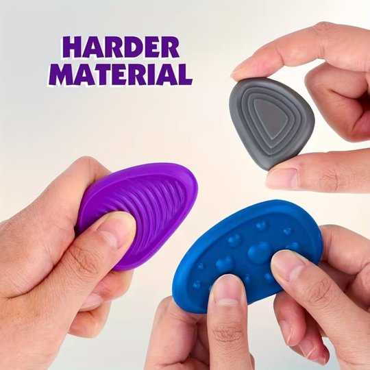 CalmiStone Fidget Toy – Silicone Sensory Stones for Kids & Toddlers