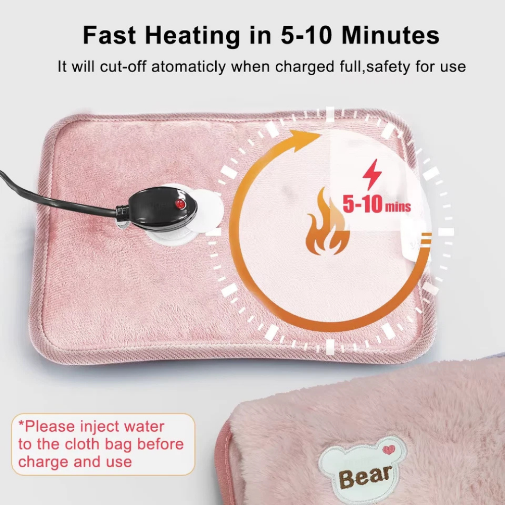 WarmBear Rechargeable Hot Water Bag – Electric Heat Pack