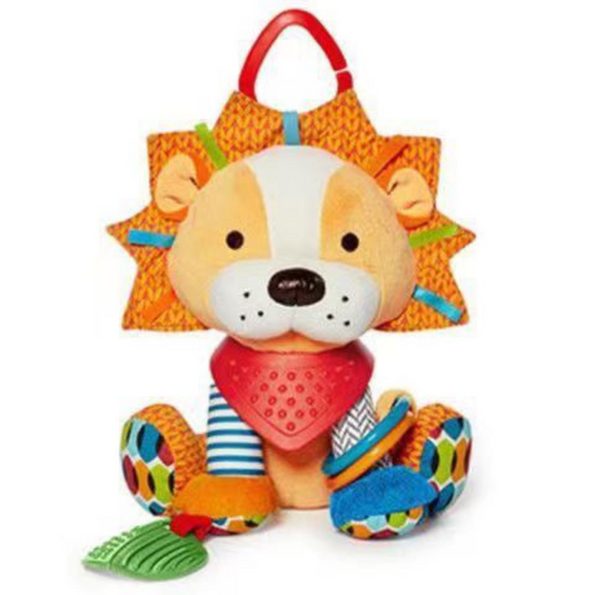 SnuggleBite Baby Teething Toy – Soft Plush Sensory Comforter for Teething Babies