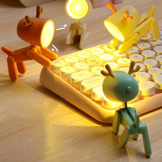 Milo & Moon Night Light – Baby Room Lamp