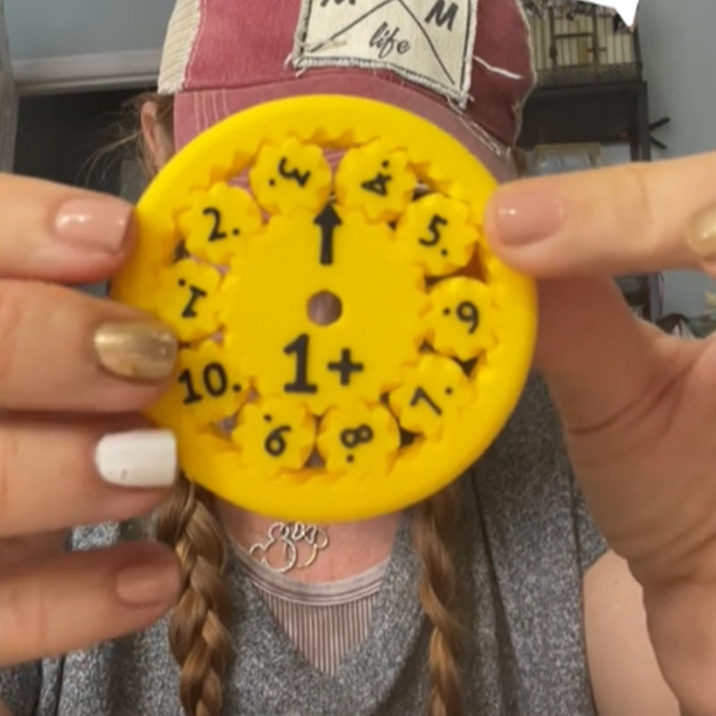 Milo & Moon Math Fidget Spinners – Educational Kids Toy