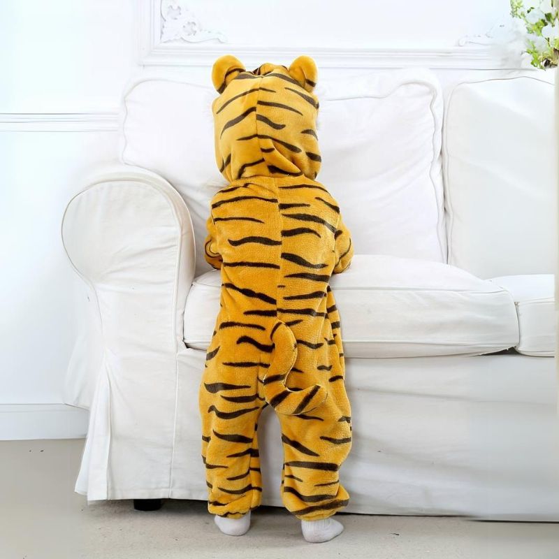 Milo & Moon Animal Jumpsuit – Baby & Toddler Soft One-Piece