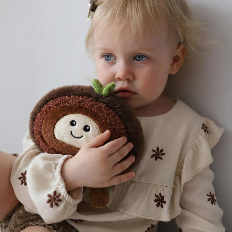 Lavina Swiss Roll Plush Toy — Baby Soft Toy