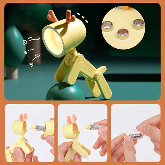 Milo & Moon Night Light – Baby Room Lamp