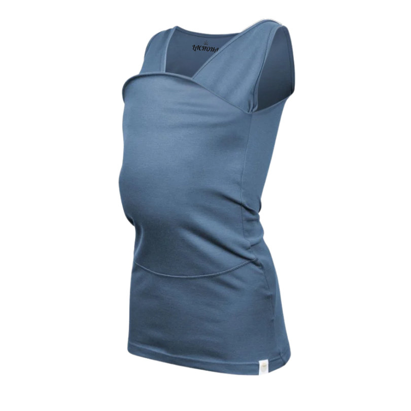 Kangaroo Pocket Baby Carrier T-Shirt – Wearable Bonding Tee for Mums & Dads