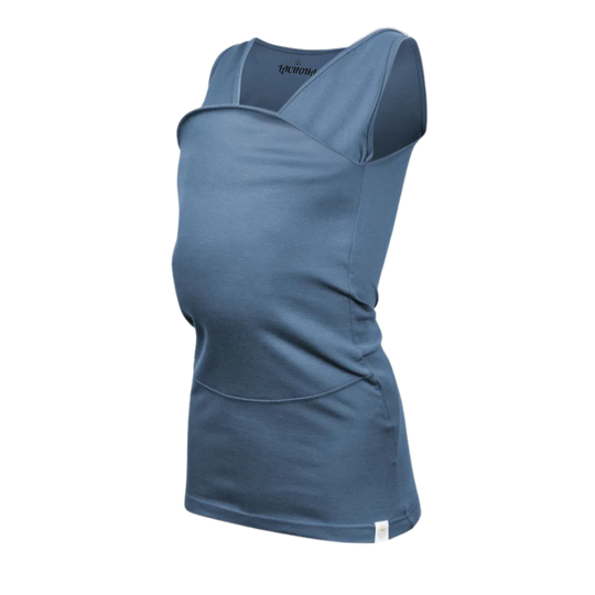 Kangaroo Pocket Baby Carrier T-Shirt – Wearable Bonding Tee for Mums & Dads