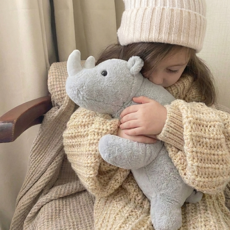 Hedda Cozy Rhino Plush  — Toy  for Kids