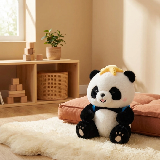 Moira Lifebuoy Panda Plush Toy – Soft Stuffed Panda for Babies & Toddlers