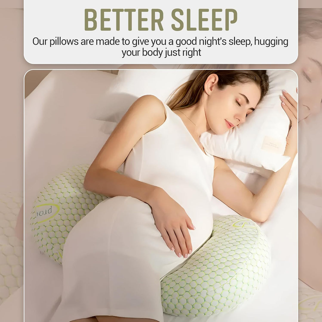 CozyNest – Adjustable Pregnancy Support Pillow