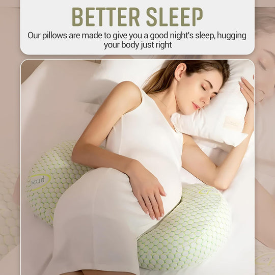 CozyNest – Adjustable Pregnancy Support Pillow